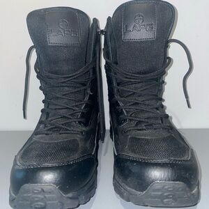 MENS LAPG TAC ATHLETE 7” BOOTS SIZE 8 BLACK - Excellent Condition